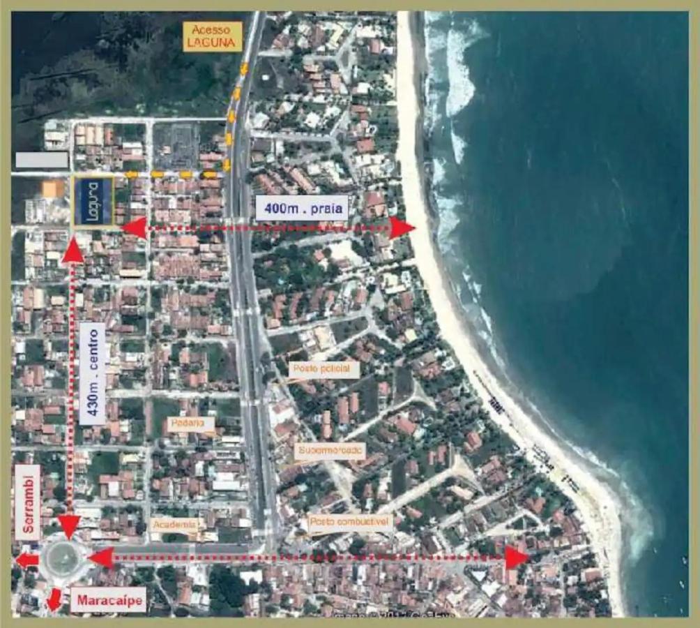 Laguna Beach Flat 101 Porto De Galinhas - Flat Terreo Com Saida Para Piscina Exterior photo